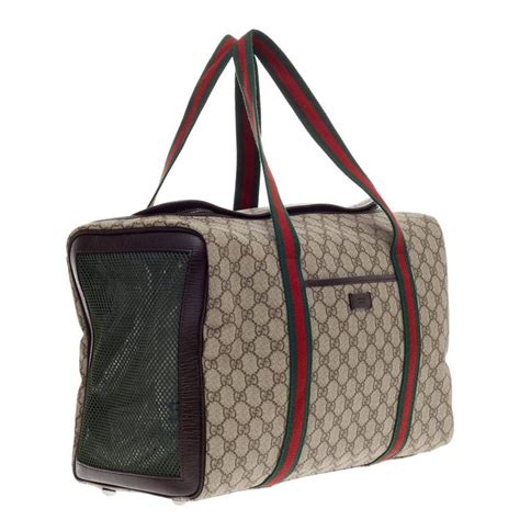 gucci bag with cat head|gucci pet carrier bag.